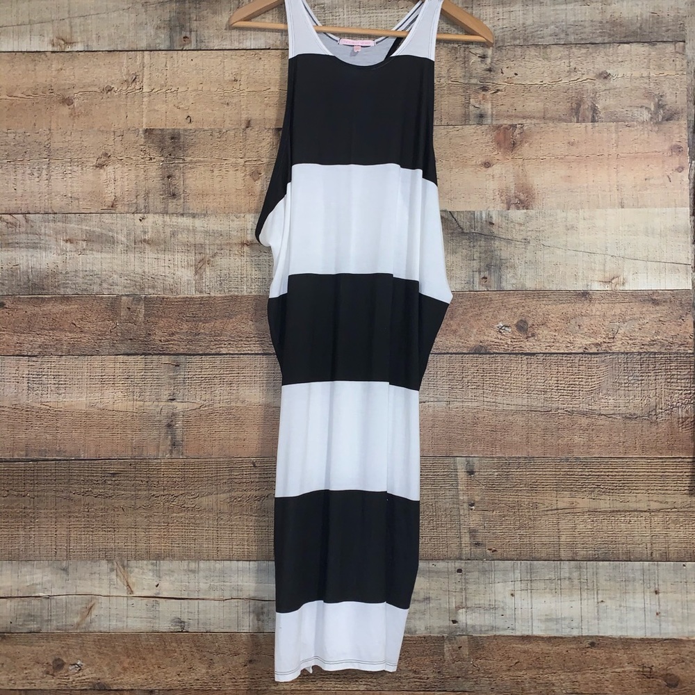 Victoria Secret | Beach Striped Sleeveless Dress